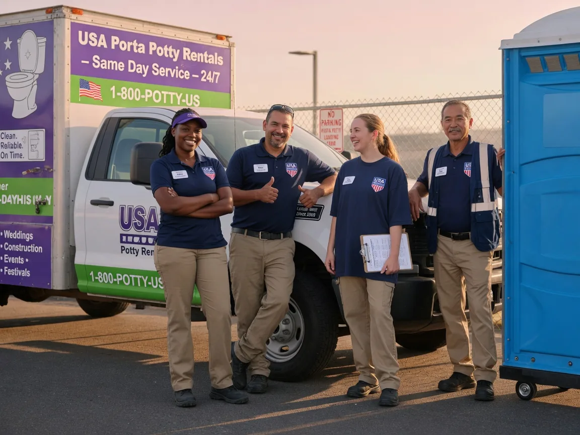 Porta Potty Rental company in Roscoe, TX